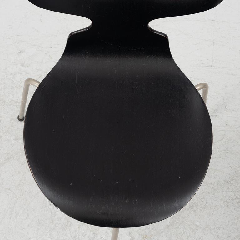 Arne Jacobsen, stolar 6 st, "Myran", Fritz Hansen, Danmark.
