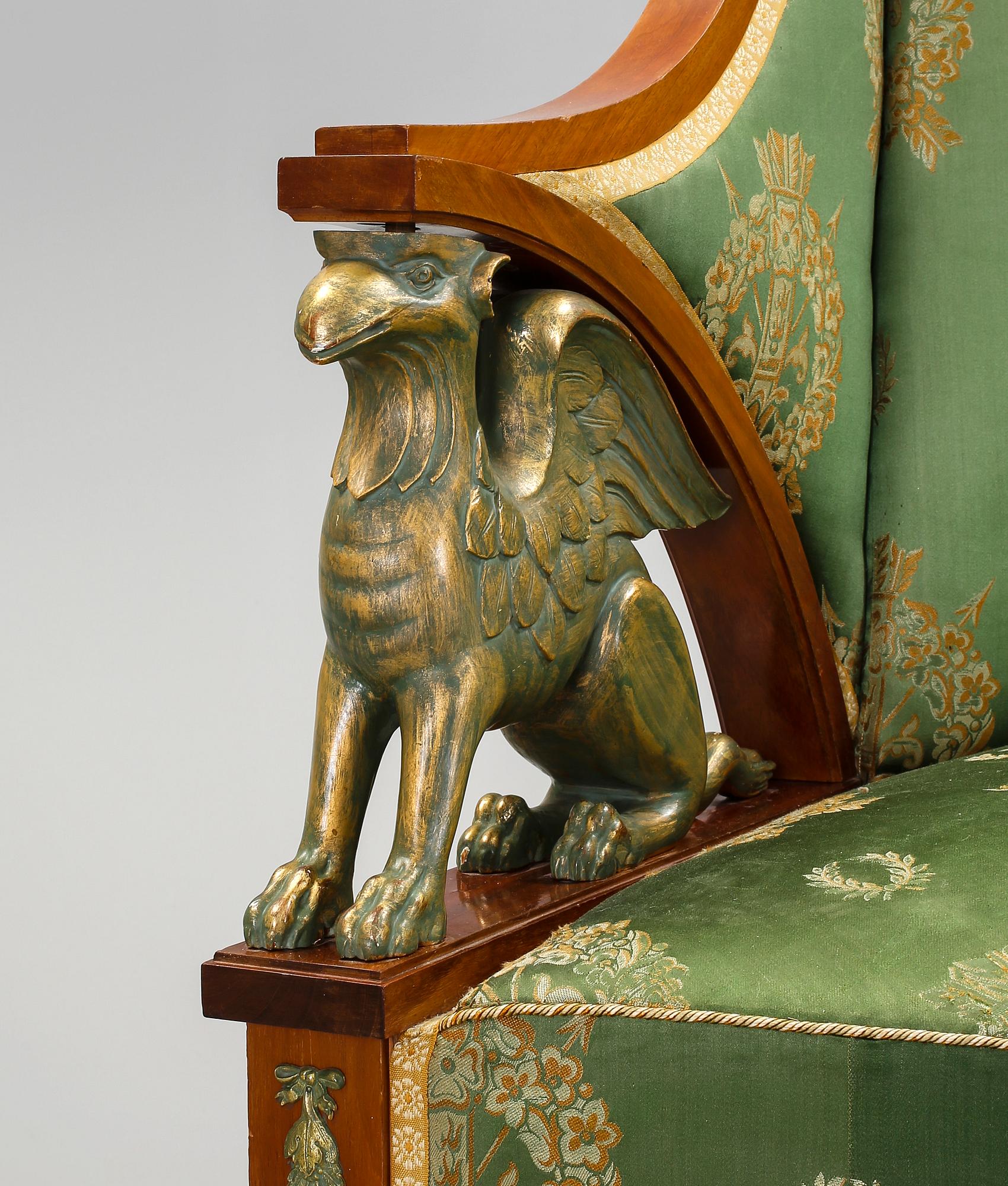 SOFFA, empirestil, 1800-talets slut.