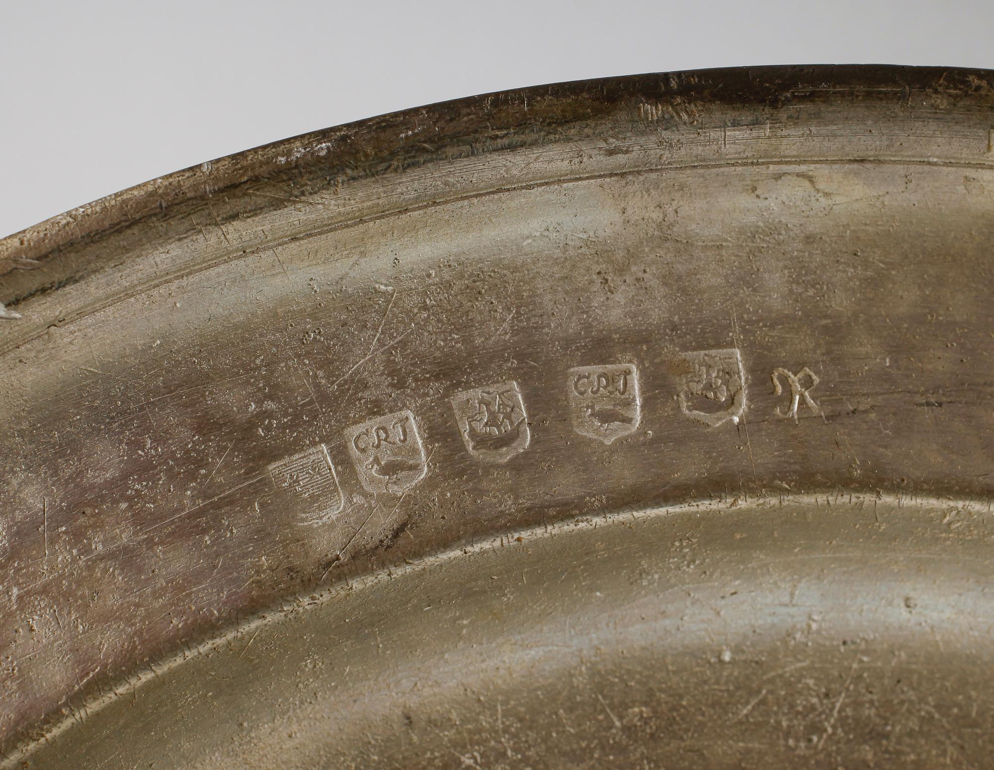 FAT, tenn, Christopher Ringeltaube, Västervik 1775.