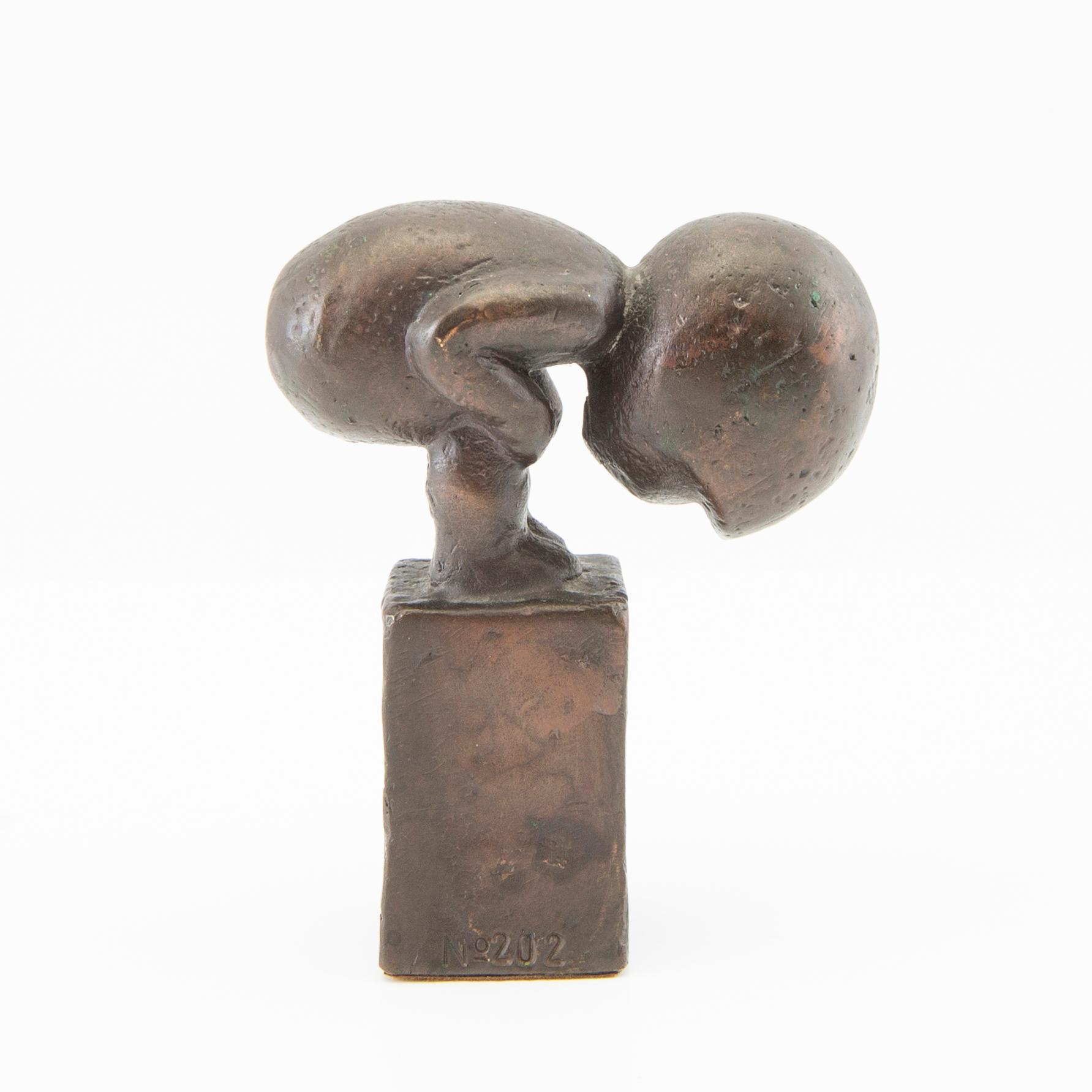 Lisa Larson, sculpture "Myran", bronze, no 202.