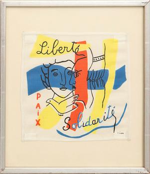 Fernand Léger, "Liberté Paix Solidarité".