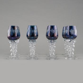 REMMARE, 12 st, glas, 1900-talets andra hälft.