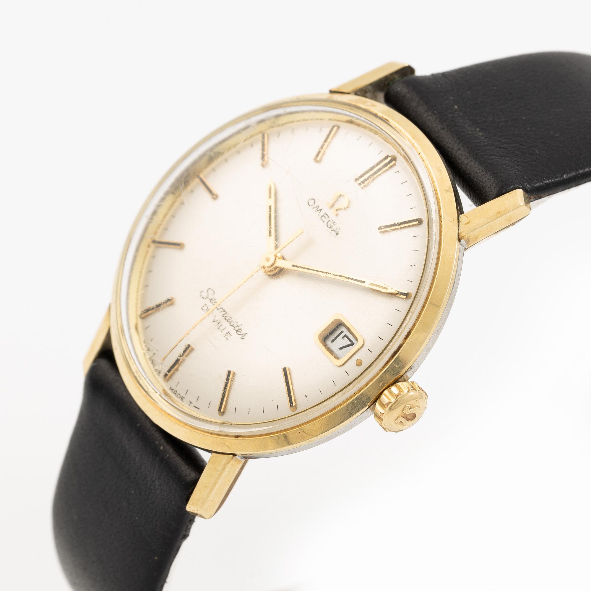 Omega, Seamaster, De Ville, wristwatch, 34 mm.