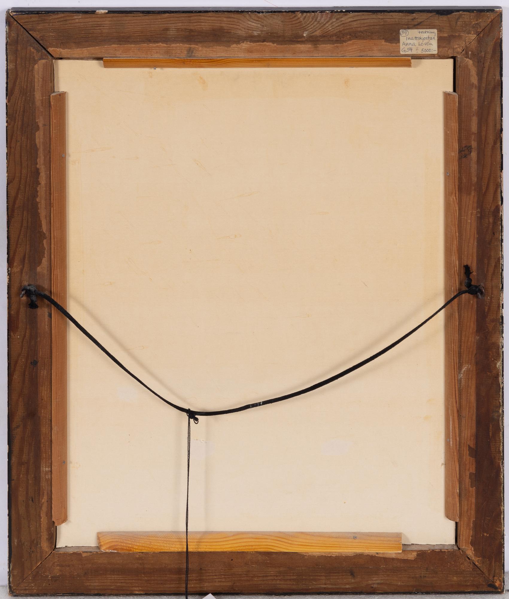 Olle Skagerfors, "In the Nightgown" (Self-Portrait).