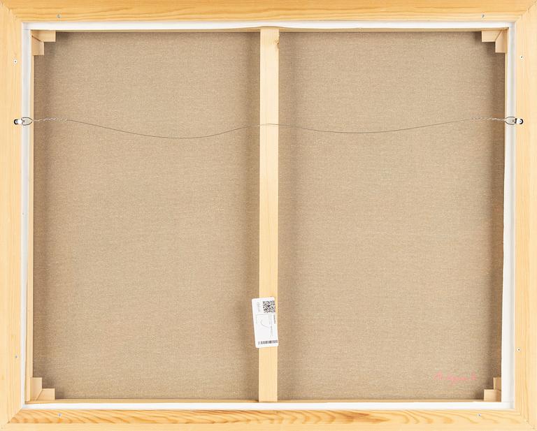 Marta Leyva, akryl på duk, signerad och daterad -18 a tergo.