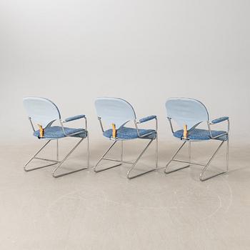 Sam Larsson, armchairs 5 pcs "Sam" for DUX late 20th century.