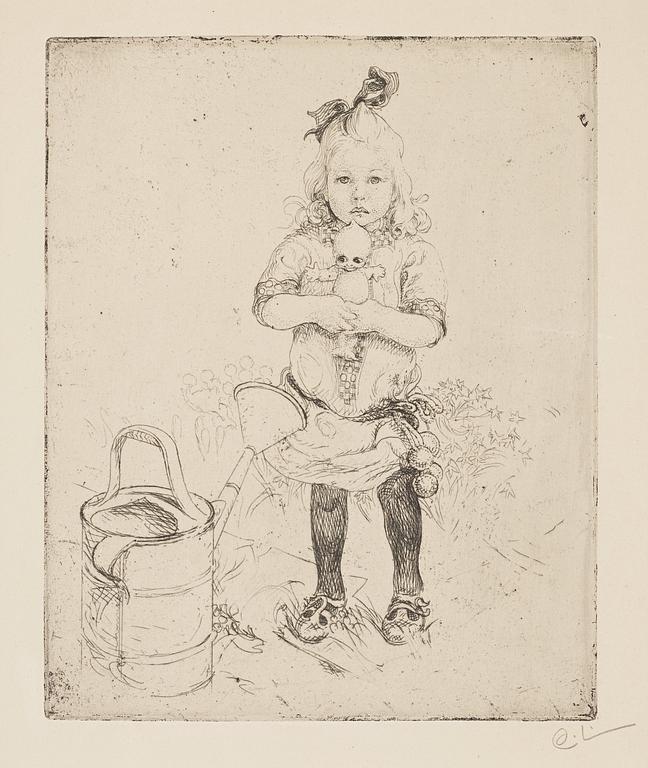 Carl Larsson, "The strange doll".