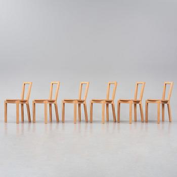 Navet, a set of six "Navet" chairs, Stockholm 2019.