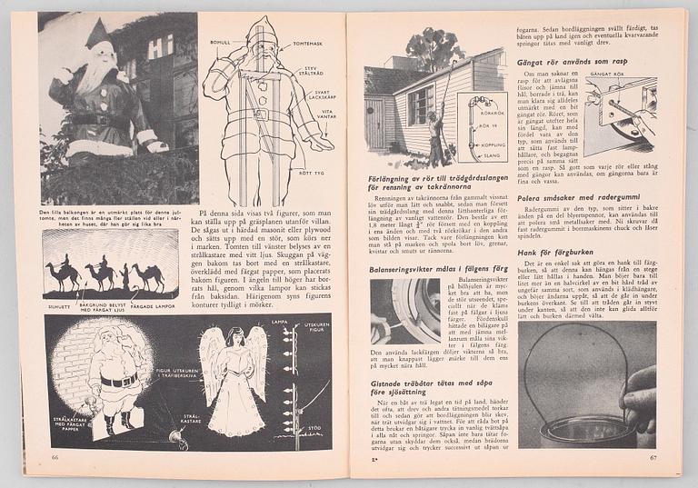 TIDNINGSMAGASIN, Populär mekanik, 1950-tal.