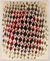 Kirsti Ilvessalo, ryijy, malli Suomen Käsityön Ystävät. Noin 155 x 120 cm.