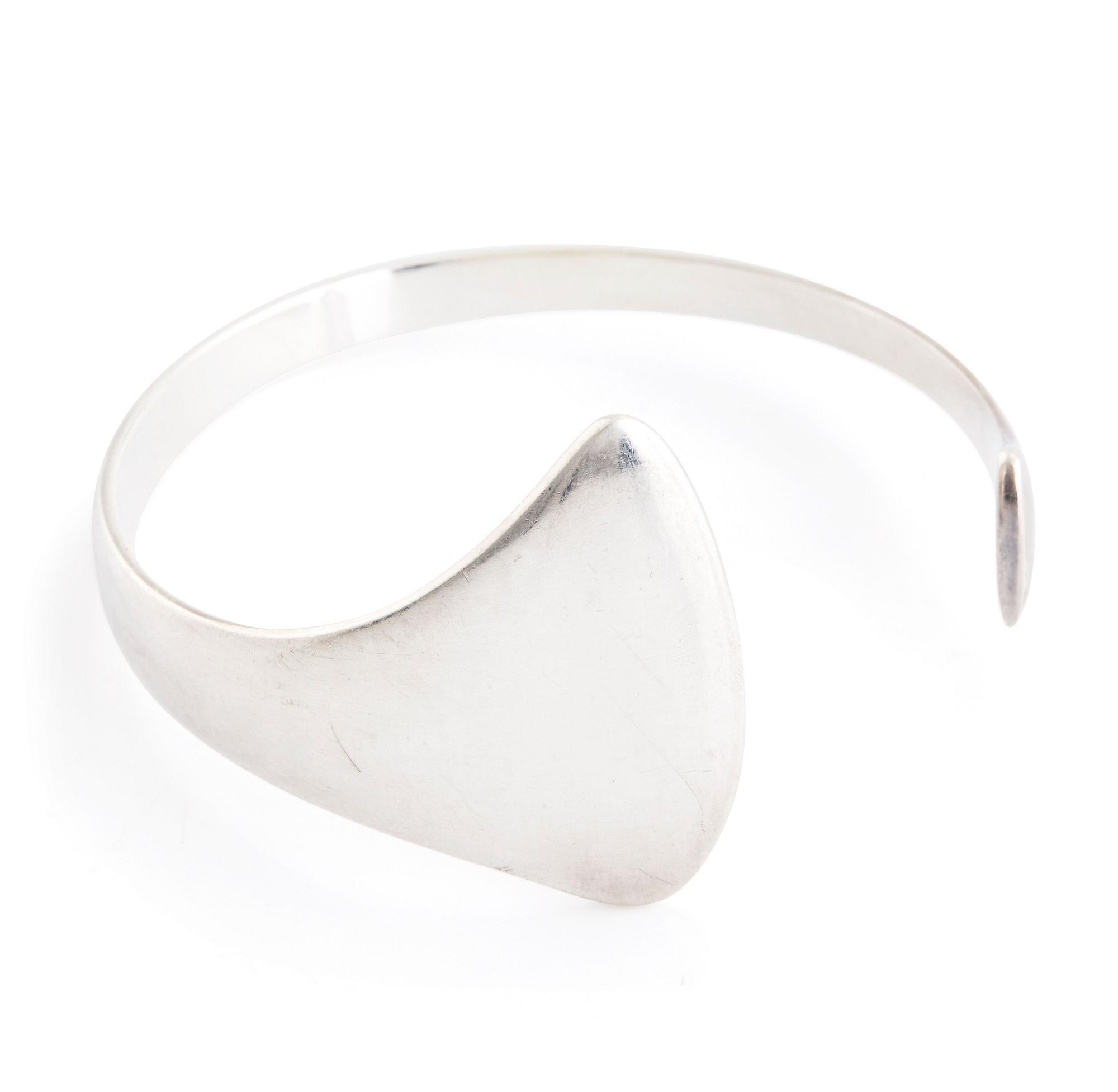 Hans Hansen, armring, sterlingsilver, Danmark.