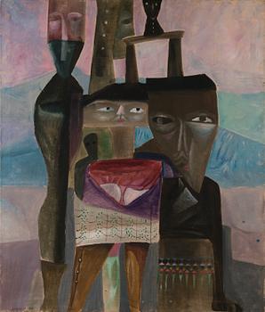 ALPO JAAKOLA, oil on canvas, signerad och daterad -62.