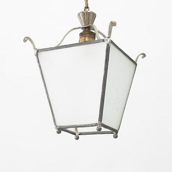 Harald Notini, taklampor, ett par, modell 6401, Arvid Böhlmarks Lampvarufabrik, 1920-30-tal.