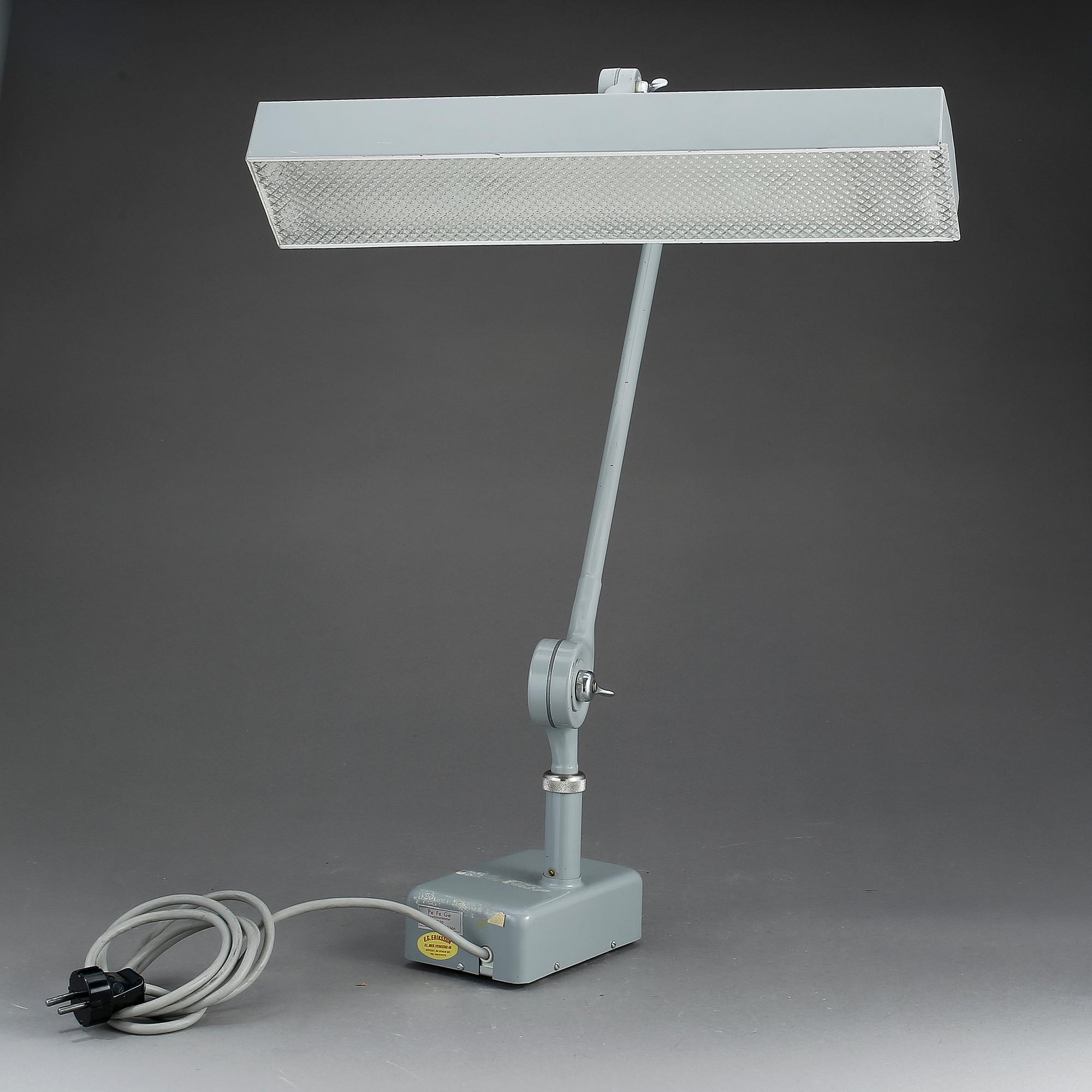BORDSLAMPA, PeFeGe, 1950-60-tal.