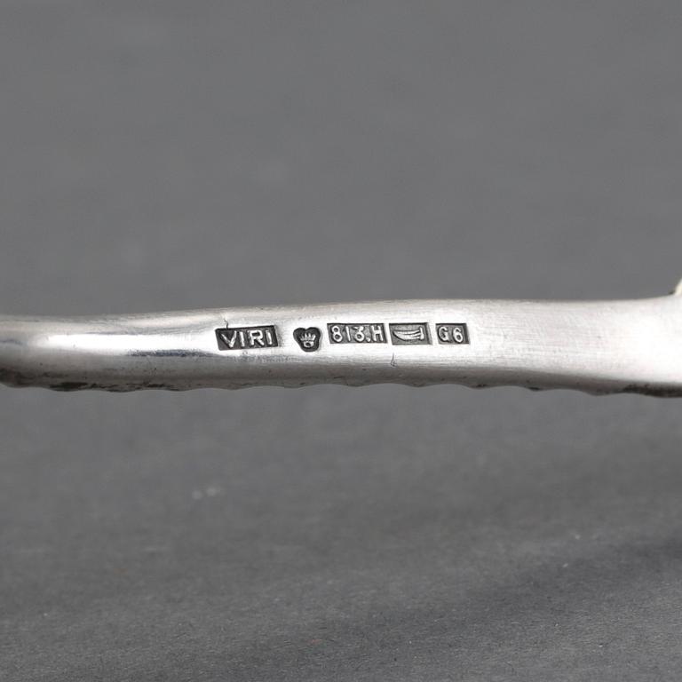PARTI SILVER, 7 delar. Finland och Sverige, 1900-tal. Bl a Stockholm 1931. Vikt ca 254 gram.