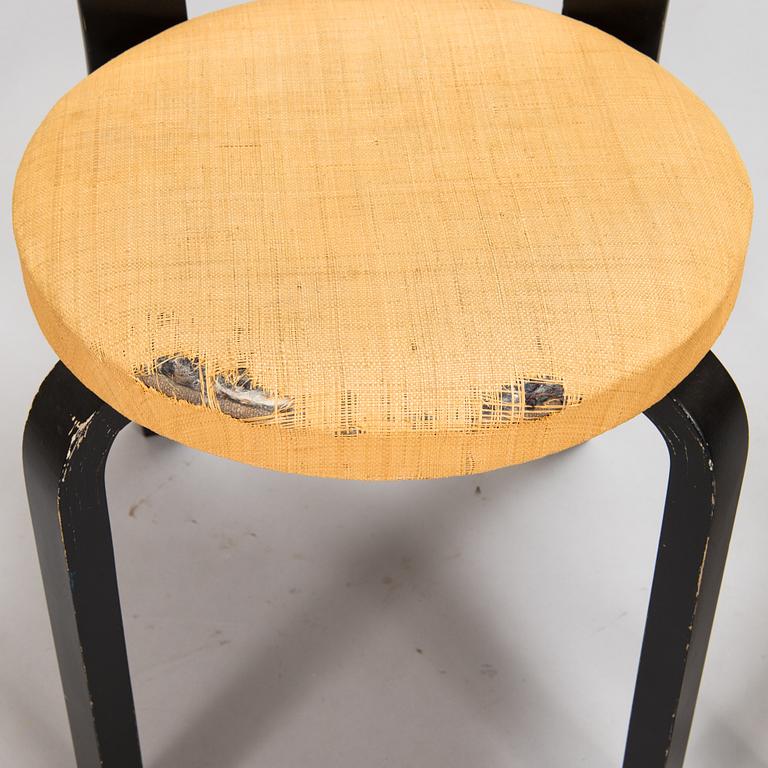 Alvar Aalto, mid-20th-century '66' chairs for Artek, Finland.