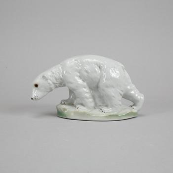 A polarbear porcelain lantern.