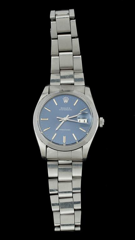 HERRARMBANDSUR, Rolex. Oyesterdate. 1970-tal.