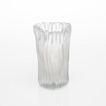 VAS, glas, "Renlav" signerad Tapio Wirkkala 3515.