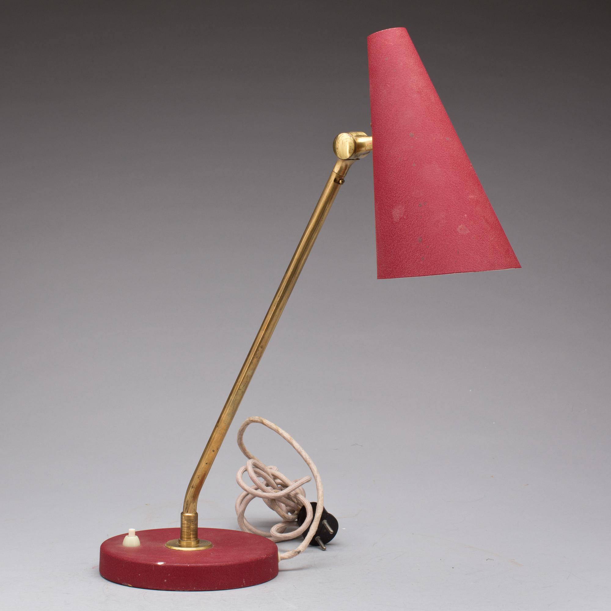 SKRIVBORDSLAMPA, Nordiska Kompaniet, 1900-talets första hälft.