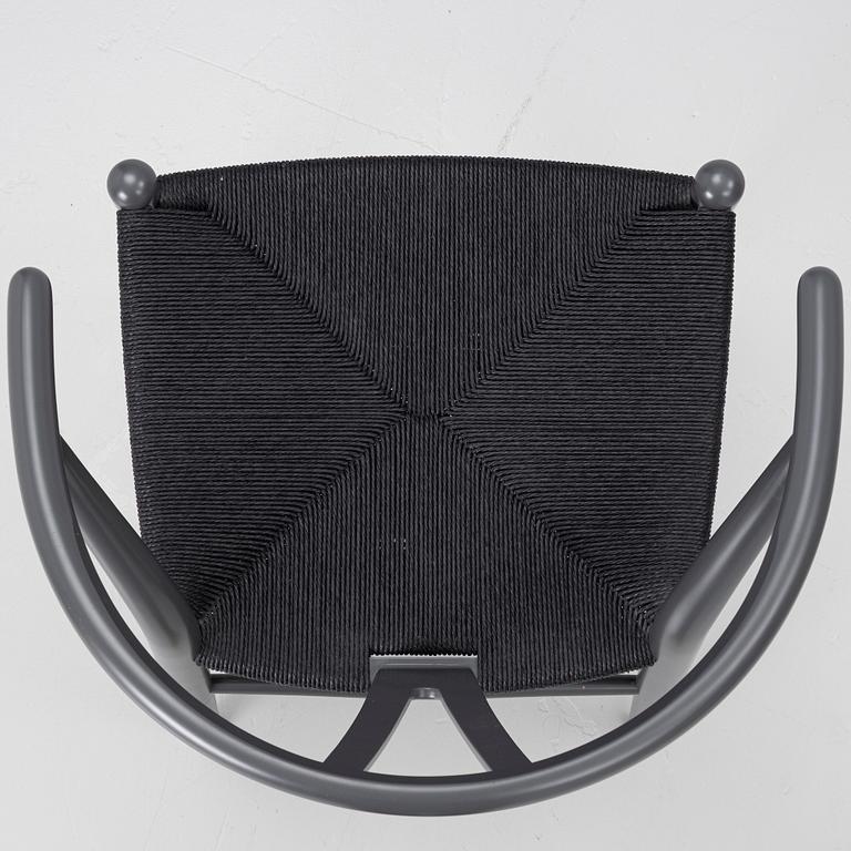 Hans J. Wegner, Chairs, 4, model CH 24 “Y Chair”, Carl Hansen & Søn, Denmark.