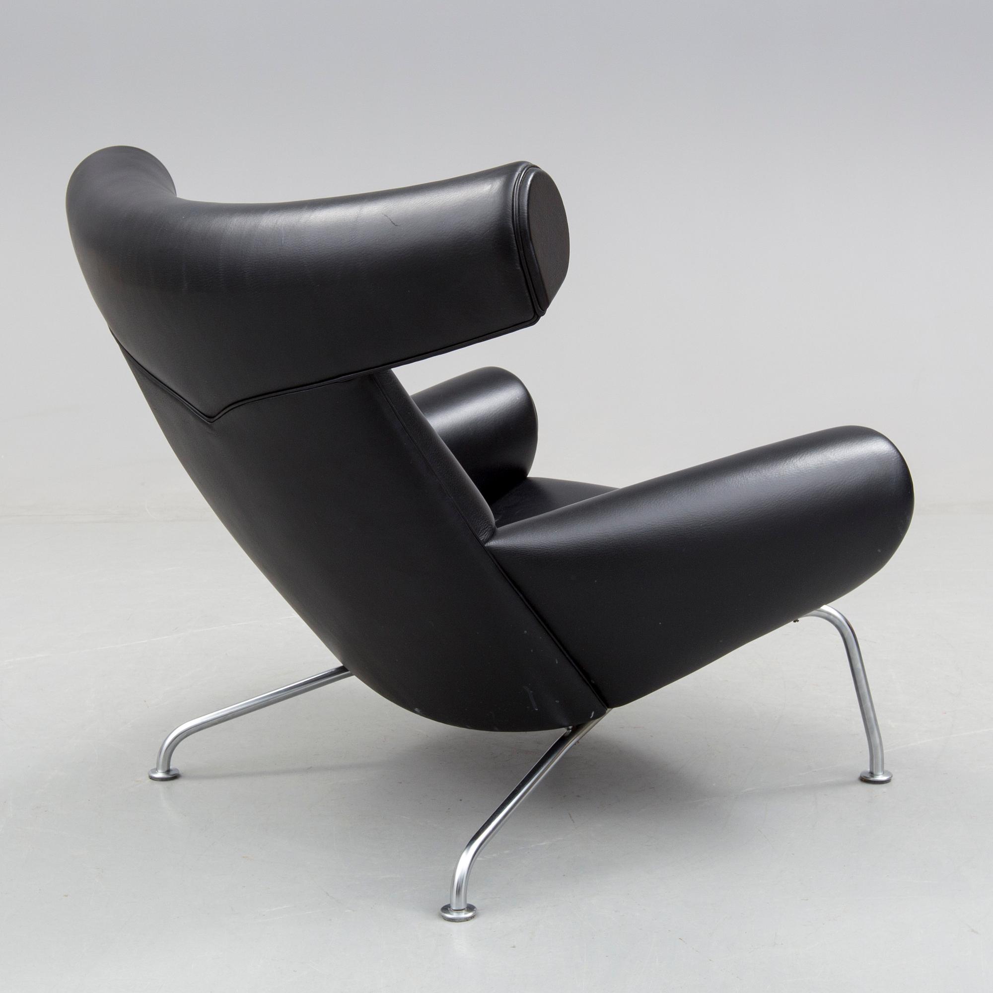 FÅTÖLJ, "Ox-chair",  Hans J Wegner, Erik Jörgensen, Danmark, modellen lanserad 1961.