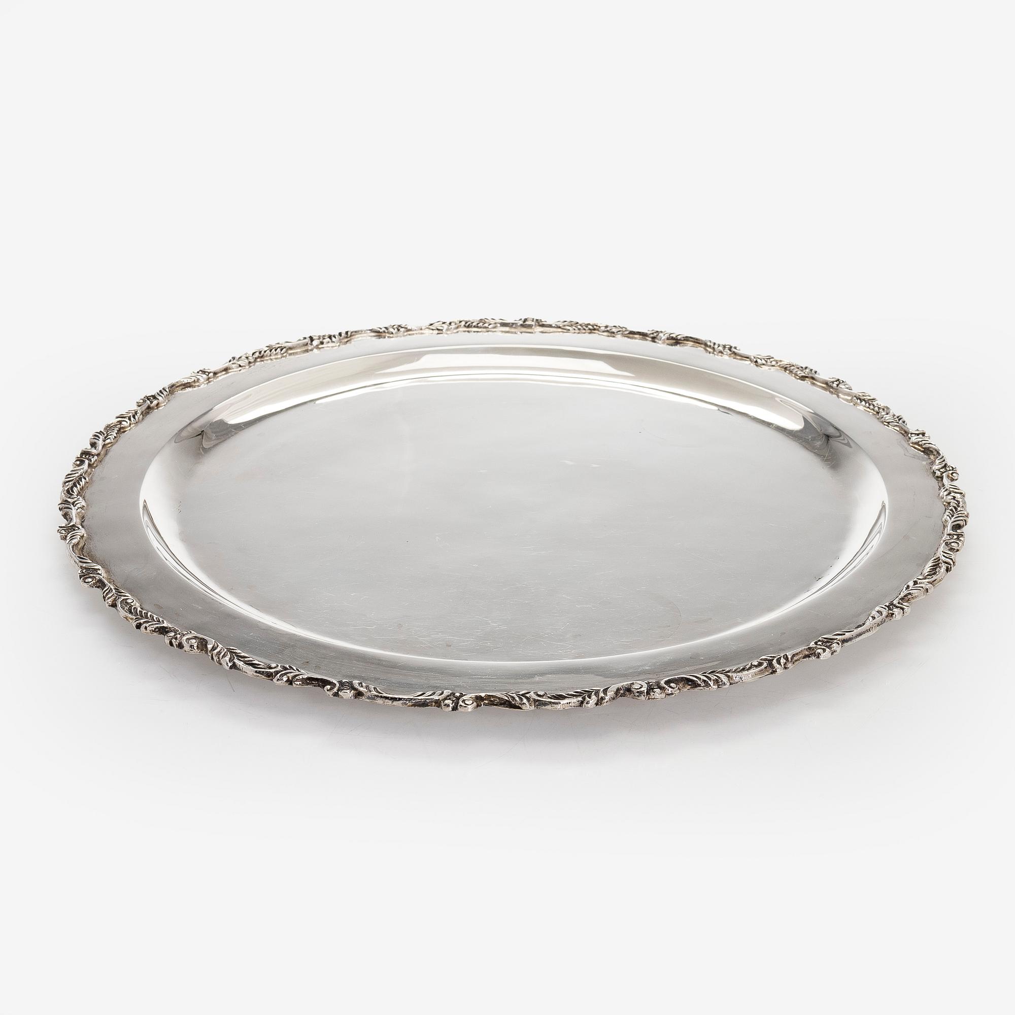 Tarjotin, sterlinghopeaa, Mexico.