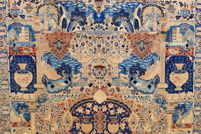 Matta, Kashmar, ca 402 x 304 cm.