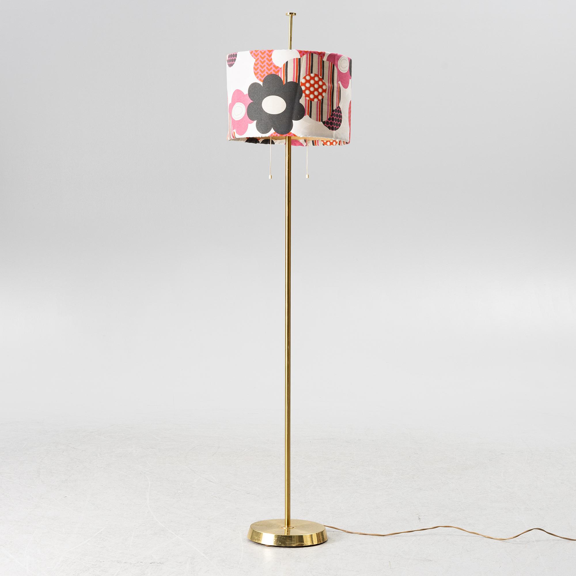 Floor lamp, Möller Armatur, second half of the 20th century.