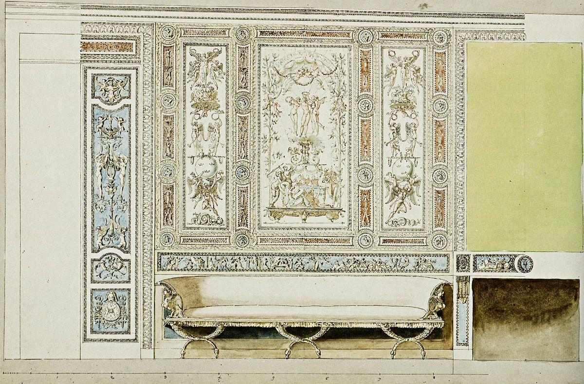 A pair of late Gustavian stools attributed to E. Ståhl (master in Stockholm 1794-1820).