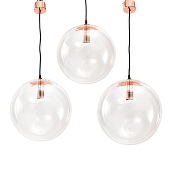 Sara Lindner, pendant lamps, 3 pcs, "Selene Pendant Lamp", ClassiCon.