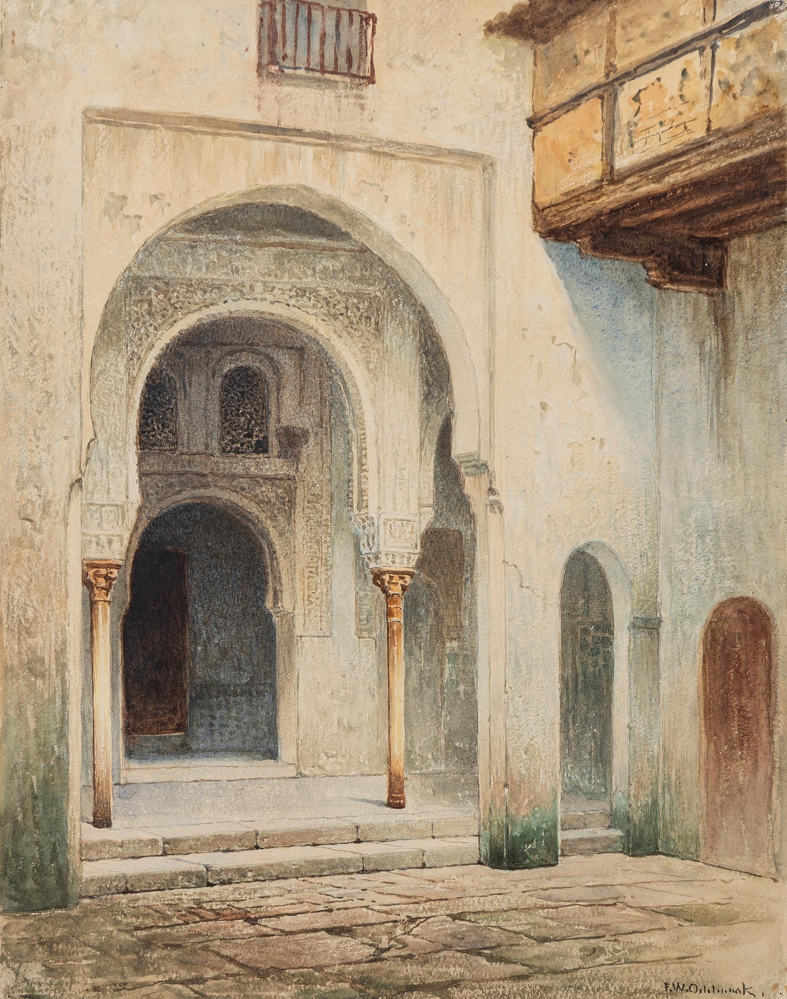 Frans Wilhelm Odelmark, Exteriör.