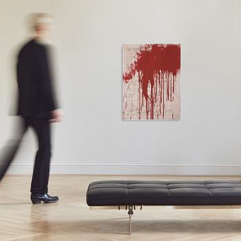 Hermann Nitsch, "Schüttbild”.