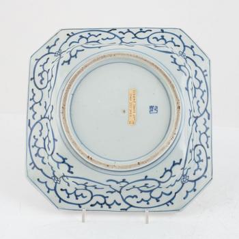 An Arita bowl and five side dishes, Japan, Meiji (1868-1912).