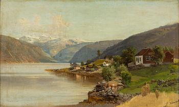 Josefina Holmlund, "Fjordlandskap".