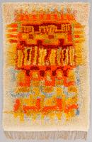 Terttu Tomero, ryijy, malli Neovius. Noin 150 x 110 cm.