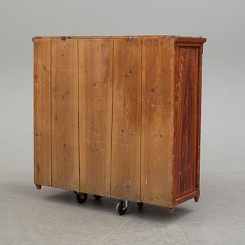 A swedish secretaire, dated 1848.