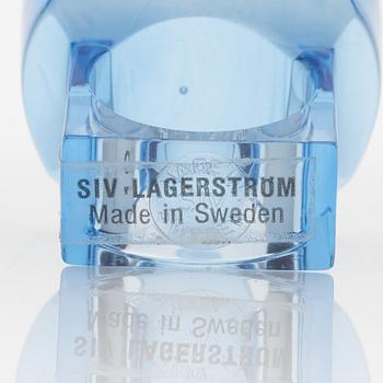 Siv Lagerström, three acrylic plastic rings, 1970s.