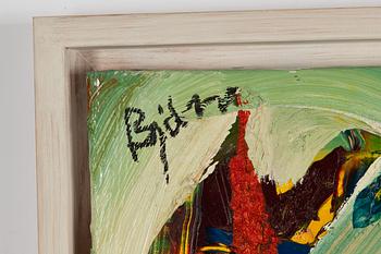 Björn Björnholt, olja på duk, signerad.