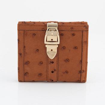 Gucci, an ostrich wallet, 2005.