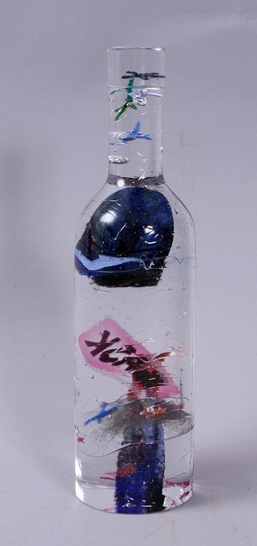 BERTIL VALLIEN, skulptur, glas, sign, 15/25.