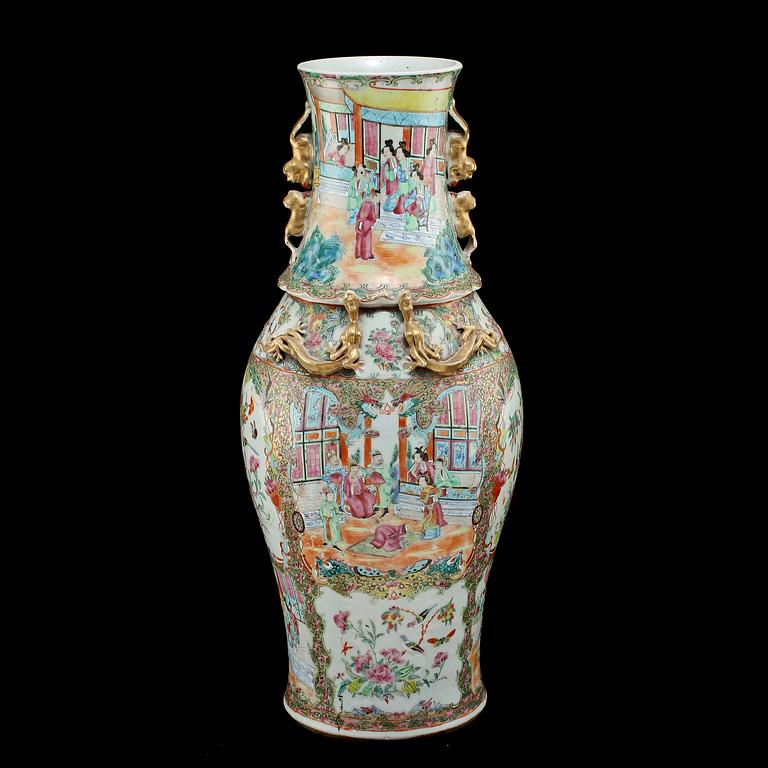URNA, porslin, Kina, sent 1800-tal.