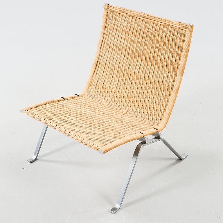 A "PK-22" armchair by Poul Kjaerholm, E Kold Christensens, Denmark, 20th century.