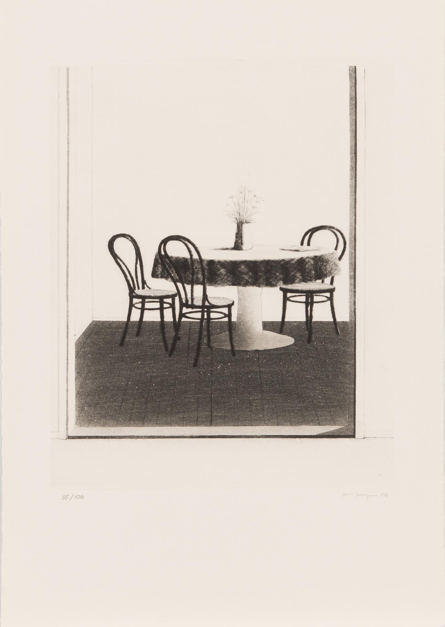 Portfolio of prints, fourteen Finnish poets and artists, Eurographica Helsinki 1978.