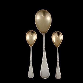 SKEDAR, 3 st, silver, GAB, Stockholm, 1929/30.