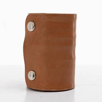 Eric Löfman, Fyra jaktbägare i silver samt läderfodral, MGAB, 1977.