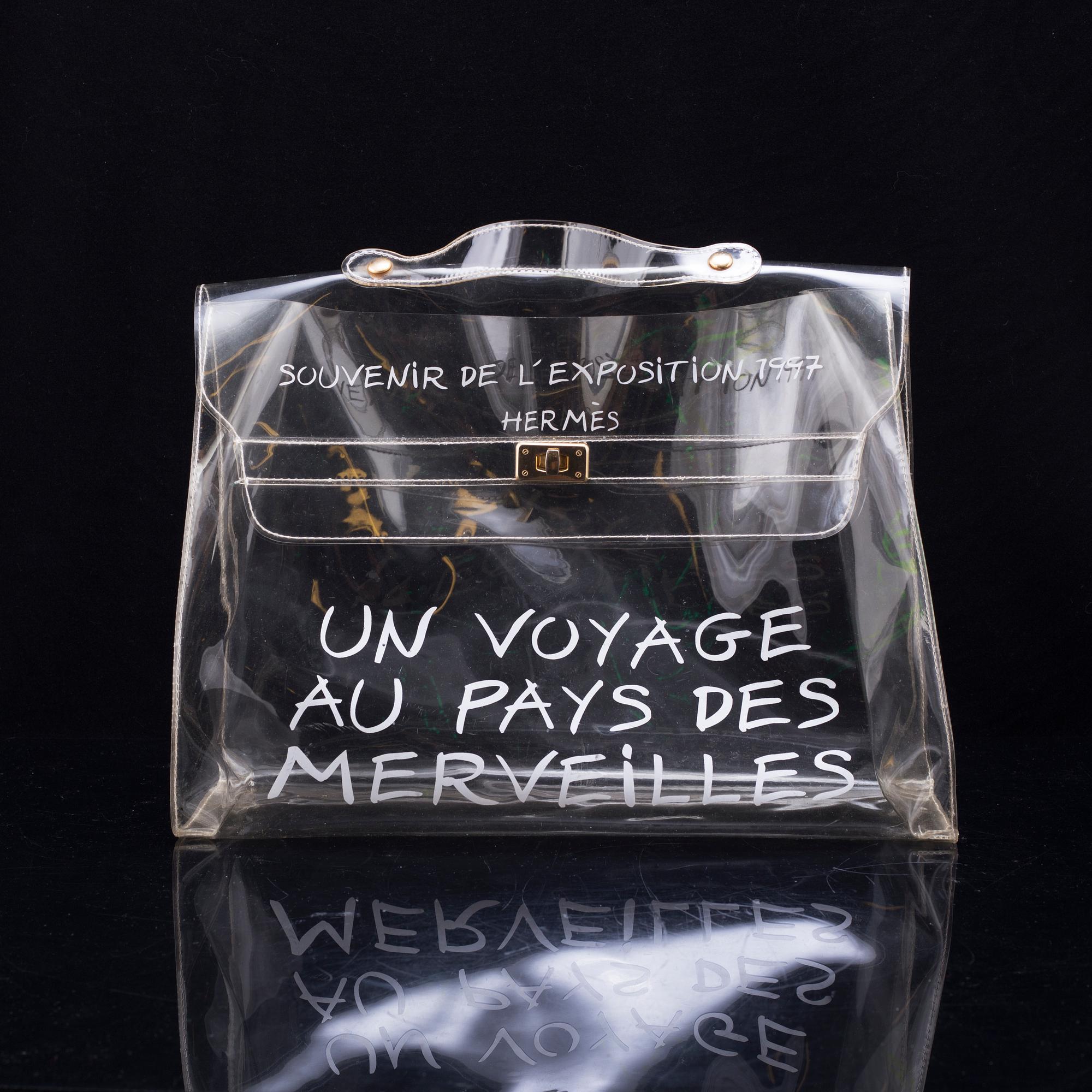 A Hermes Plastic Kelly bag 1997. Bukowskis
