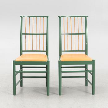 Josef Frank, six model 2025 chairs, Firma Svenskt Tenn, Sweden.