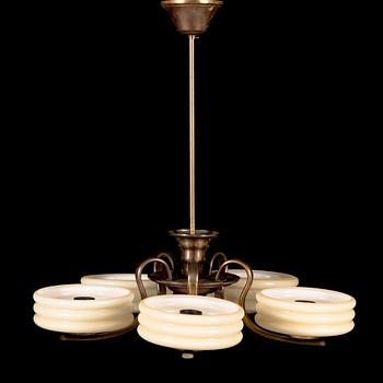 Paavo Tynell, taklampa, modell 1439, Taito 1930-tal.