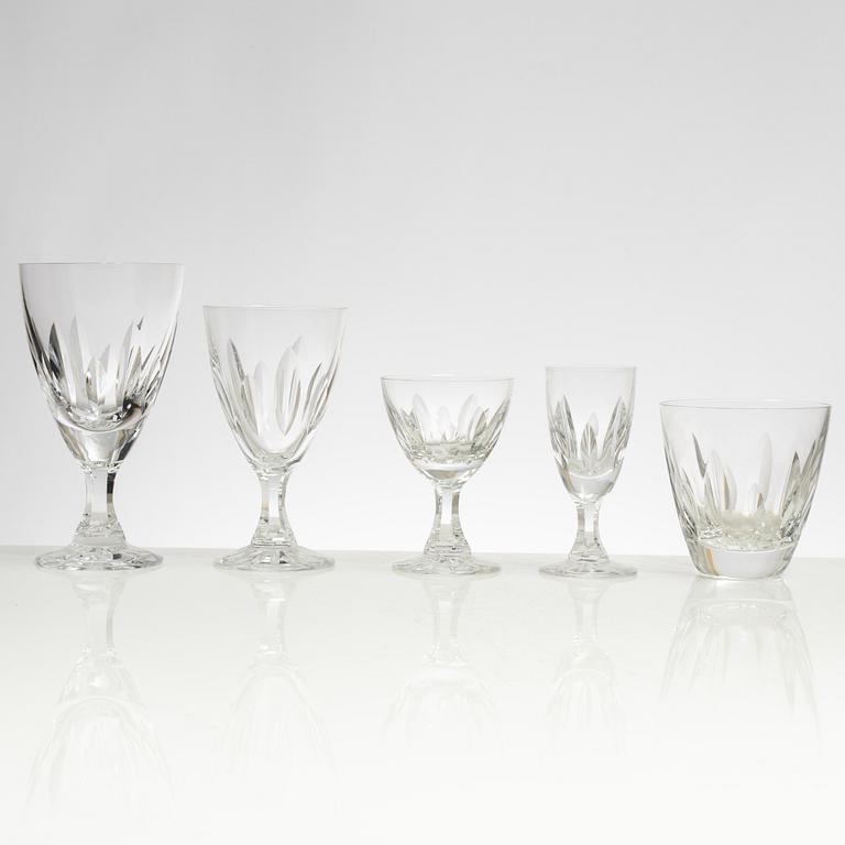 Fritz Kallenberg, service pieces, 43 pcs, "Martin", Kosta Boda.